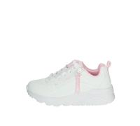 Skechers Street Girls, Zapatillas Unisex niños, White Synthetic Trim 1, 38 EU