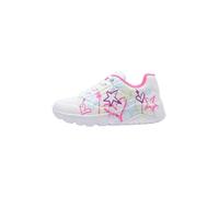 Skechers - Street Girls, Zapatillas, White Synthetic/Neon Multi Trim,