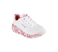 SKECHERS Street Uno Lite - Lovey Luv Zapatillas Mujer Chica Jgoldcrown Blanca