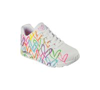 SKECHERS Street Uno Punto Culminante Amor Zapatillas Mujeres Niñas Jgoldcrown