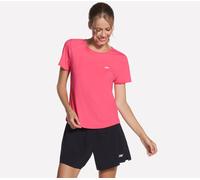 Skechers Stride Performance camiseta en Taupe/Coral, talla Pequeña