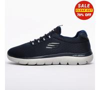 Skechers Summit Hombre en Forma Memoria Espuma Ejercicio Zapatillas Azul Marino