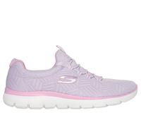 Skechers Summits - Artistry Chic en Lavanda, talla 38, Vegan