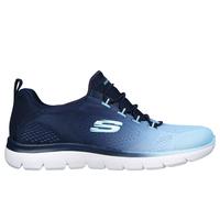 Skechers Summits - Bright Charmer en Navy, talla 37.5, Vegan