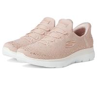 Skechers Summits-Brilliant Shine - Tenis sin Cordones para Mujer, Malva Claro = ltmv, 40 EU