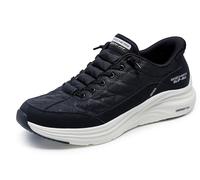 Skechers Summits Contour Foam Cozy Fit Manos Libres Slip in para Hombre, Negro/Negro, 12 Wide