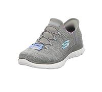 Skechers Summits Dazzling Haze, Zapatillas, Mujer, Gris, 42 EU