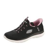 Skechers Summits-Dream Chaser-Zapatillas sin cordones para mujer, Malva Negra, 36 EU