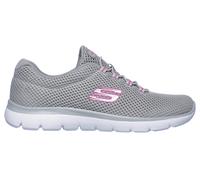 Skechers Summits en Gris/Rosa Caliente, talla 39, Vegan