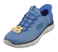 Skechers Summits High Range Slip-On Blue BLBK, Azul Azul y Negro., 41 EU