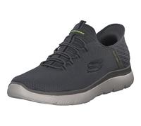 Skechers Summits High Range, Zapatillas Hombre, Charcoal Mesh Trim, 46 EU