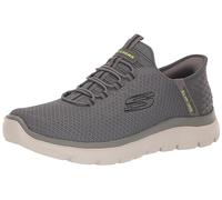 Skechers Summits High Range, Zapatillas Hombre, Gris Charcoal, 47.5 EU Ancho