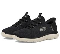 Skechers Summits Key Pace, Zapatillas Hombre, Black Mesh, 45.5 EU