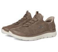 Skechers Summits Korlo - Tenis sin Cordones para Mujer, Marrón, 9.5 Wide