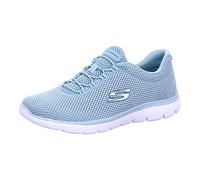 Skechers Summits Lite, Zapatillas Mujer, Sage Mesh White Trim, 37 EU