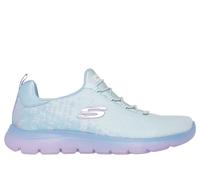 Skechers Summits - Morning Glow en Azul Claro/Lavanda, talla 38, Vegan