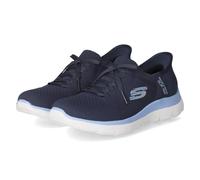 Skechers Summits New Daily, Zapatillas Mujer, Navy, 39.5 EU