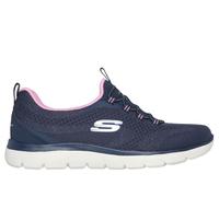 Skechers Summits - New Nature en Navy/Rosa, talla 39.5, Vegan
