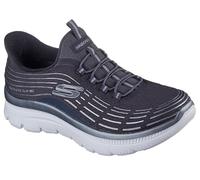 Skechers Summits Plus Soft Luster, Zapatillas Mujer, Gris Oscuro, 38 EU