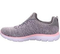 Skechers Summits-Quick Getaway, Zapatillas Mujer, Grey Light Pink, 36.5 EU
