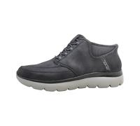 Skechers Cumbres de Slip-ins Manos Libres, Zapatillas Hombre, Ribete de carbón de Ante Negro, 43 EU