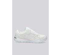 Zapatillas skechers summits-suited mujer white / mesh/ silver tri 36.5