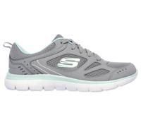 Skechers Summits - Suited en Gris/Turquesa, talla 41