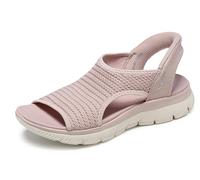 Skechers Summits-Sweetly Evolved - Sandalias Deportivas para Mujer, Rosa (Blush), 35 EU
