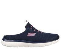 Skechers Summits - Swift Step en Navy/Rosa Caliente, talla 41, Vegan
