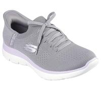 Skechers Summits - Tenis para Mujer, Gris/Lavanda, 40 EU
