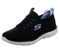 Skechers Summits-Top Player, Zapatillas Mujer, Negro Multicolor Bkmt, 37 EU