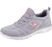 Skechers Summits Views - Tenis para Mujer, Malla Lavanda Ribete Rosa Intenso, 39 EU