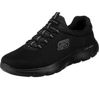 Skechers Summits, Zapatillas Hombre, Black Mesh Trim, 47.5 EU