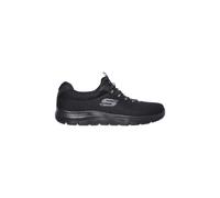 Skechers Hombre Summits 52811 Zapatillas, Black Mesh/Trim, 43 EU