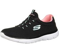 Skechers Summits en Negro/Rosa, talla 39.5, Vegan