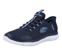 Skechers Summits Slip-ins, Zapatillas Niñas, Navy, 1.5 UK Child
