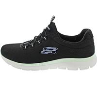 Skechers SUMMITS - Zapatos para mujer, Negro multi, 36 EU