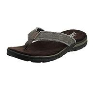 Skechers Supreme-Bosnia, Zuecos Hombre, Marrón Choc, 48.5 EU