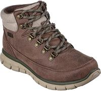 Skechers Synergy-Cool Seeker - Botas de moda para mujer, color gris pardo, talla 7.5, marrón, 37.5 EU