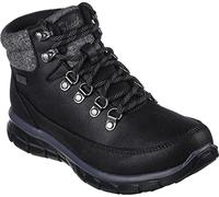 Skechers Synergy Cool Seeker, Botas de Senderismo Mujer, Black Microleather/Felt, 35 EU
