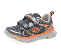 Skechers Synergy Mini Sprint - Zapatilla Deportiva de Material sintético niño, Color Plata, Talla 21