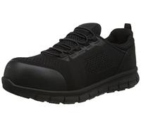 Skechers SYNERGY OMAT, Zapatillas para Hombre, Black Textile/Leather/Tpu, 42 EU