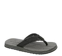 Skechers Tantric, Sandalias Hombre, Lona Negra, 43 EU
