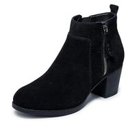 Skechers Taxi-out in Town, Botas Cortas al Tobillo Mujer, Negro/Negro, 41 EU