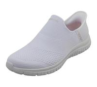 Skechers Tenis 104425 para Mujer, Tejido Blanco, 38 EU