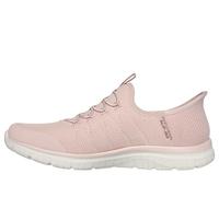 Skechers Virtue Glow, Zapatillas Mujer, Rose Mesh, 39 EU