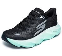 Skechers Tenis Aero Burst para Mujer, Negro/Blanco, 37.5 EU