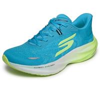 Skechers Tenis Aero Spark para mujer, Azul/Lima, 36.5 EU