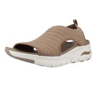 Skechers Tenis Arch Fit Darling Days para mujer, Tejido mylar moca, 40 EU