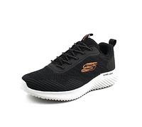Skechers Tenis Bounder para Hombre, Black, 45 EU